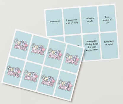 Self Care Affirmation Cards
