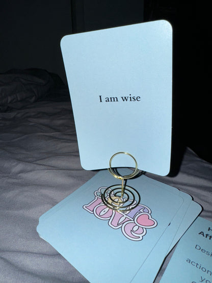 Self Care Affirmation Cards