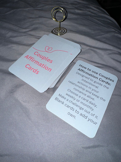 Couples Affirmation Cards